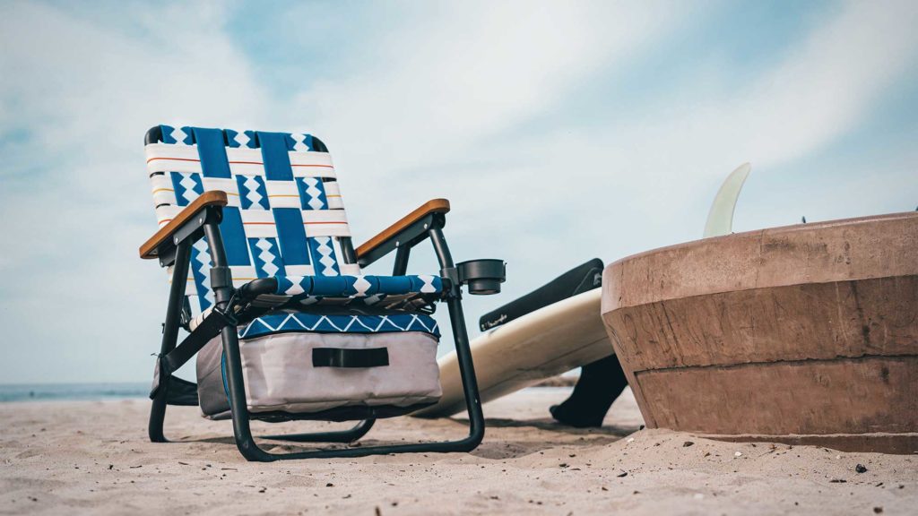 The Voyager Outdoor Chair and Cooler Hybrid