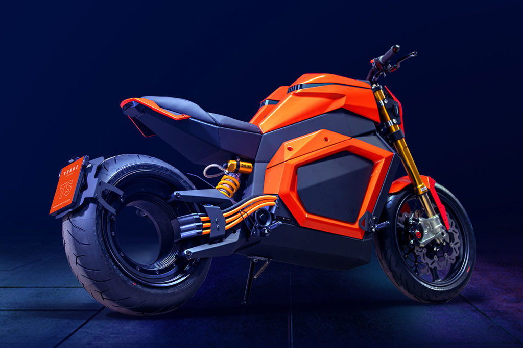 erge TS Hubless Electric Roadster Motorcycle