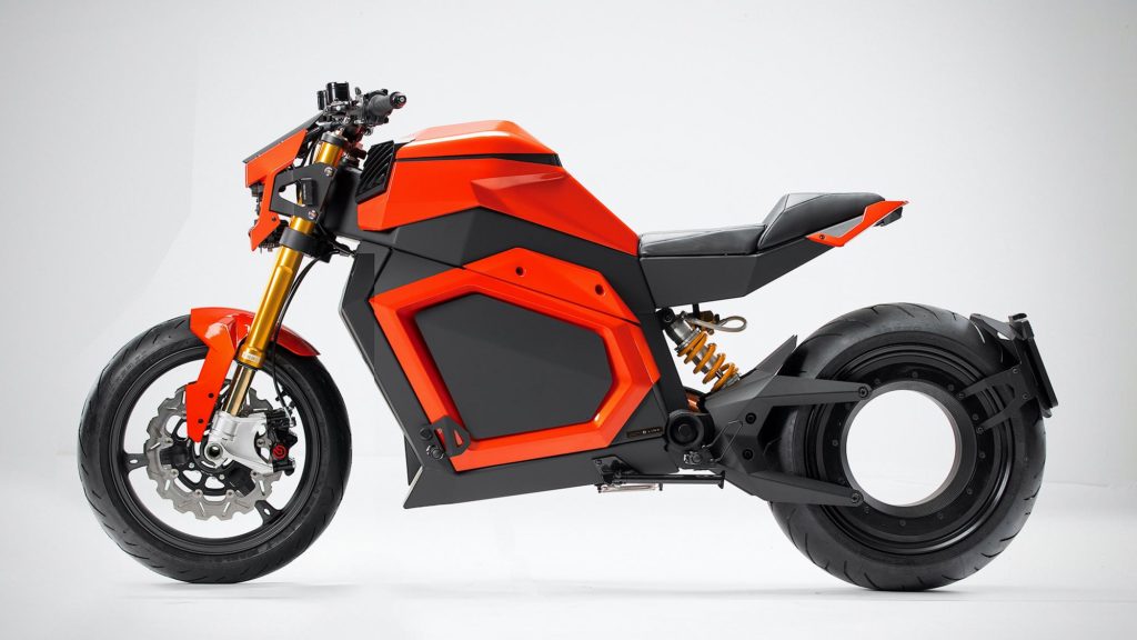 erge TS Hubless Electric Roadster Motorcycle