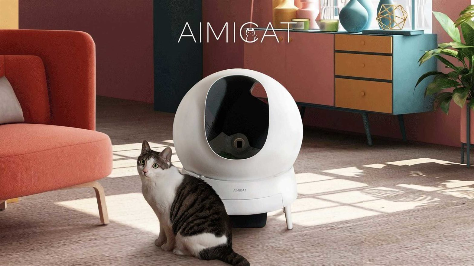 Aimicat Automatic Cat Litter Is As Futuristic In Functions As Its Aesthetic
