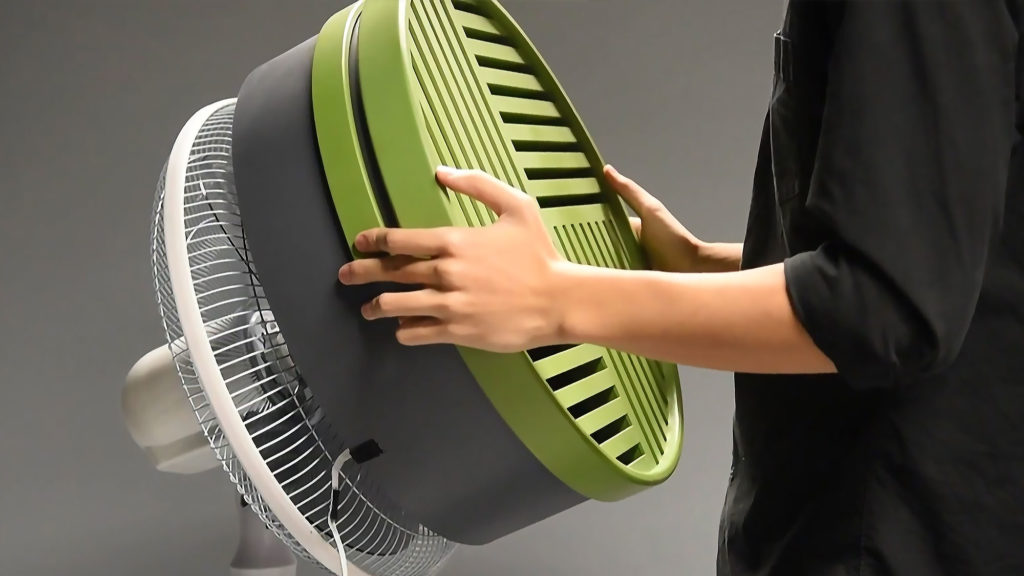 Cooling Attachment for Standing Fan