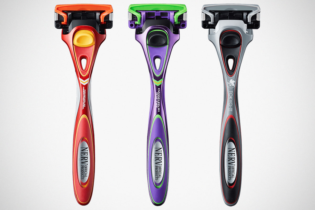 Schick In Japan Partnered With Evangelion For Special Edition EVA Razors
