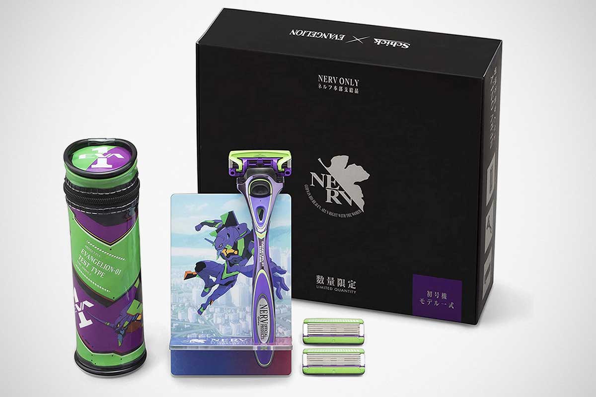 Schick In Japan Partnered With Evangelion For Special Edition EVA Razors