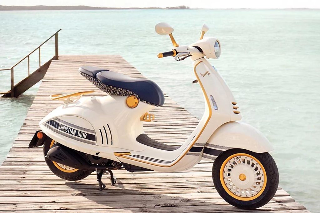 Well, It’s A Vespa 946 Christian Dior Scooter. What More Can We Say