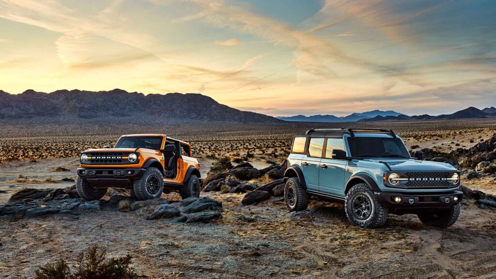 2021 Ford Bronco 2- and 4-Door SUV