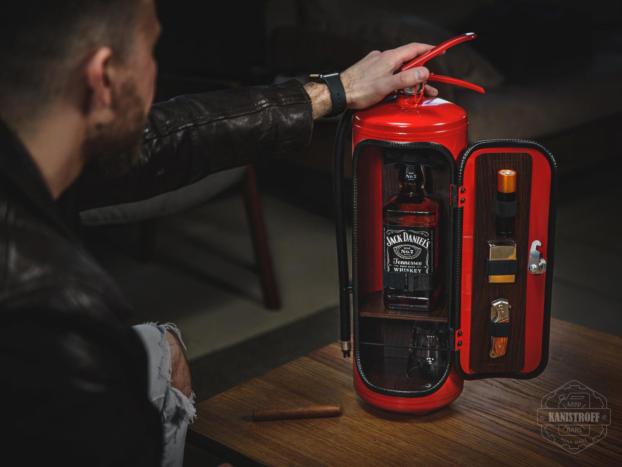 Fire Extinguisher Mini Bar The Perfect Concealment For Your Favorite