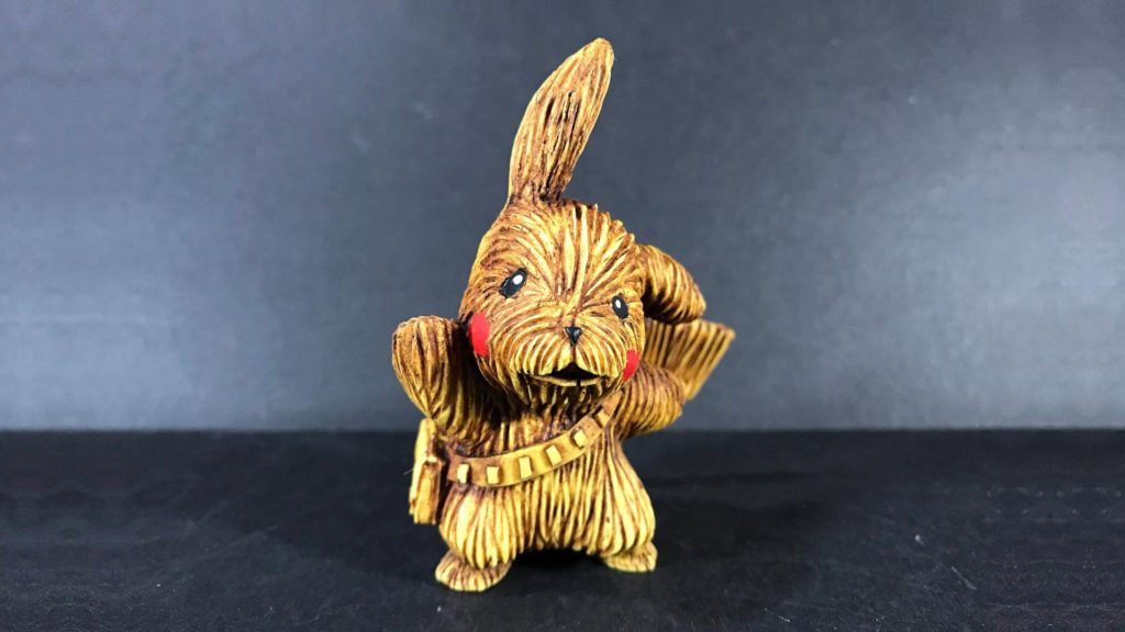 Kodykoala Pikachewie Custom Resin Figure
