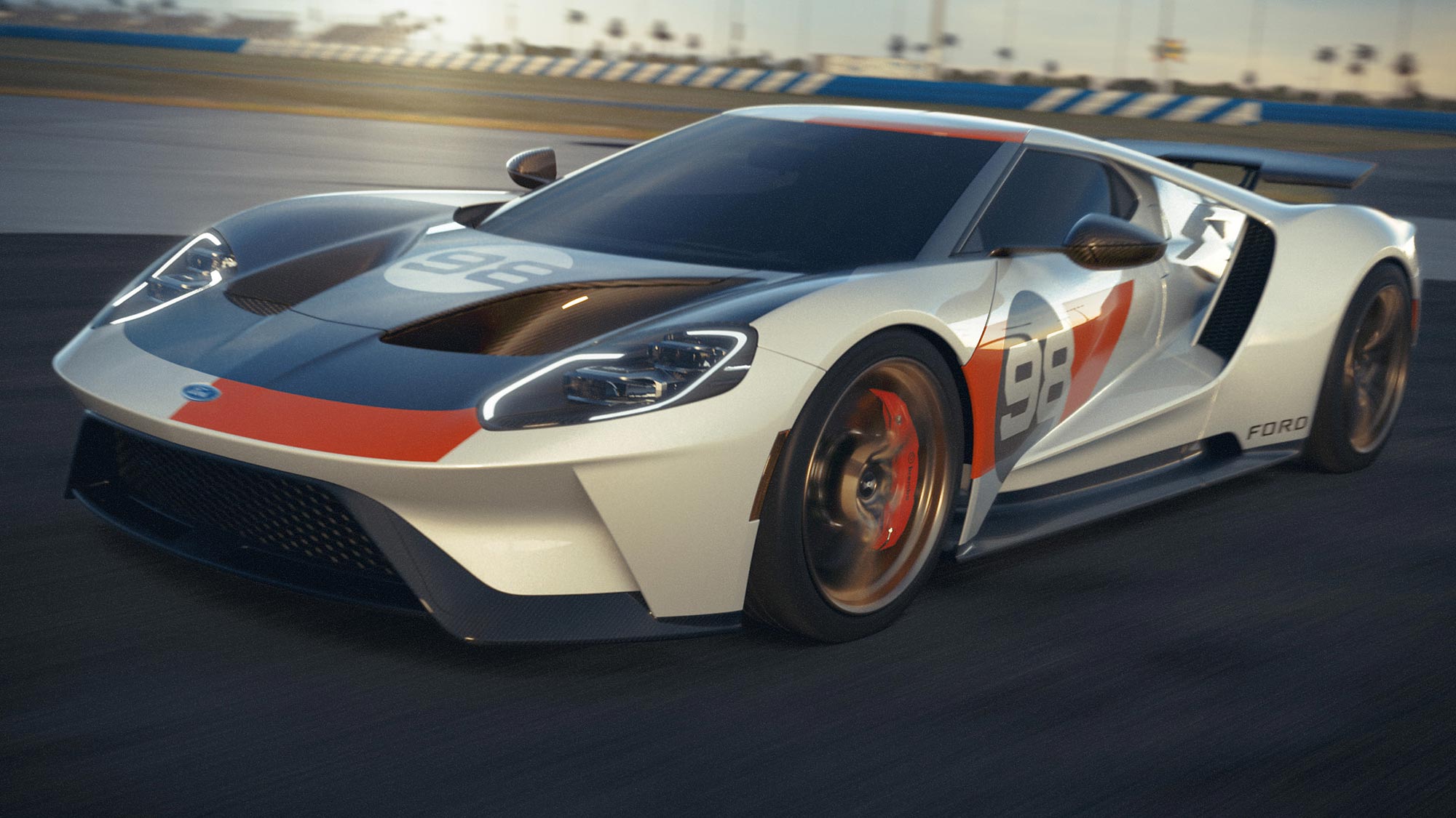 Ford Celebrates ’66 Daytona Win With 2021 Ford GT Heritage Edition