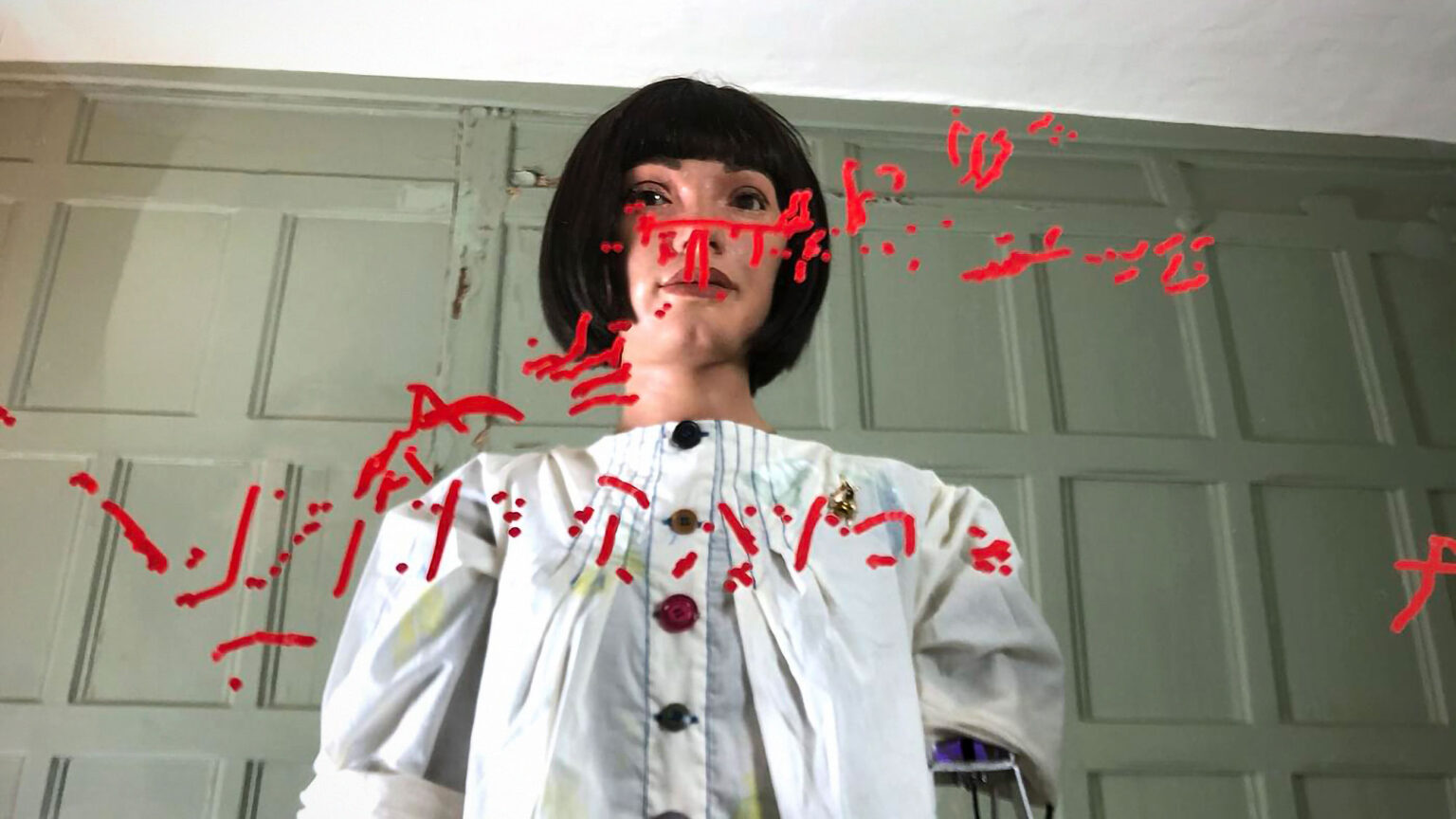 The World S First Ultra Realistic Humanoid Ai Robot Artist Is Having A