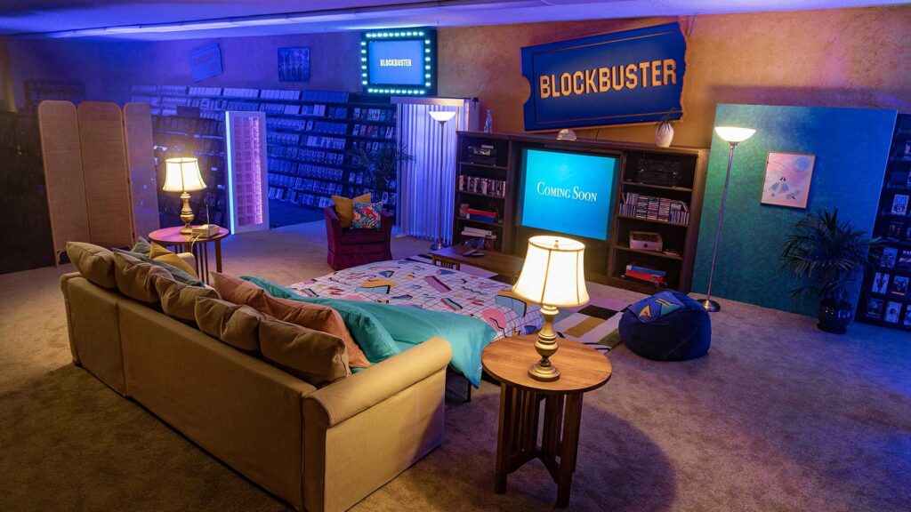 Airbnb Sleepover at the Last Blockbuster