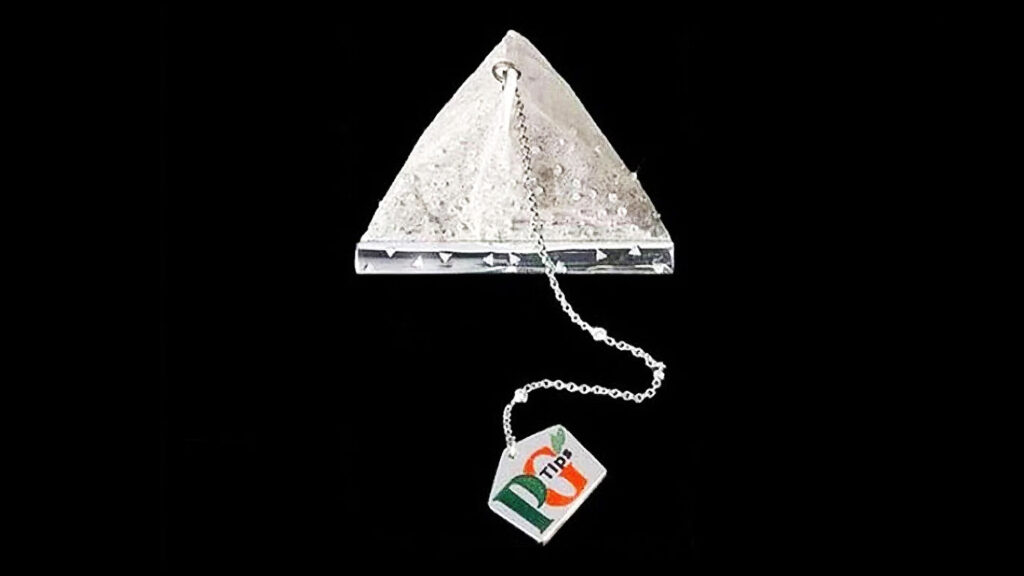 PG Tips Tea Leaves in Diamond-studded Teabag