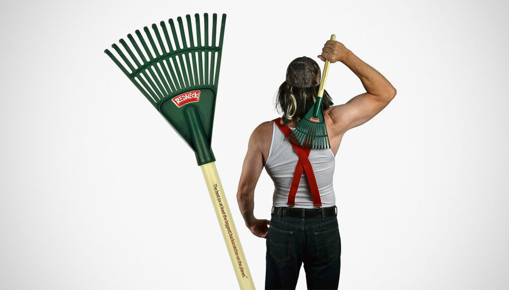 Redneck Backscratcher Garden Rake Backscratcher