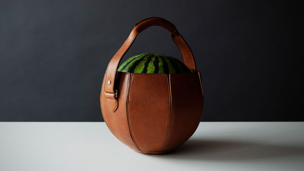 Tsuchiya Kaban Watermelon Bag by Yusuke Kadoi