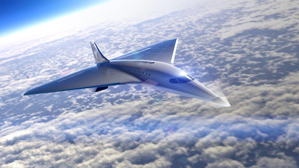 Virgin Galactic Mach 3 Supersonic Aircraft