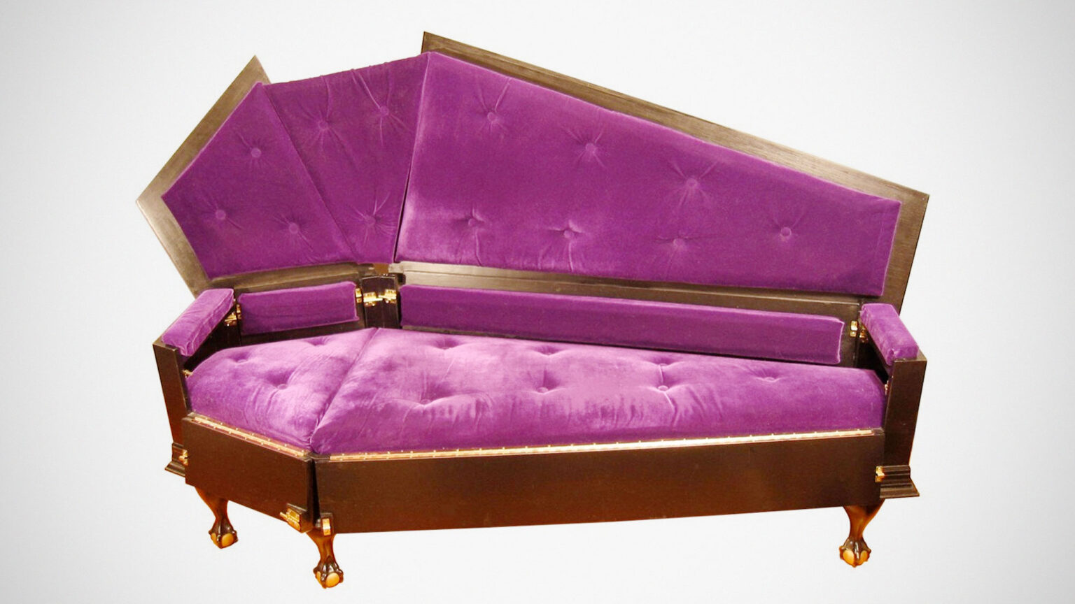 VonErickson’s Original Coffin Couch Perfect Shock Furniture For Fans