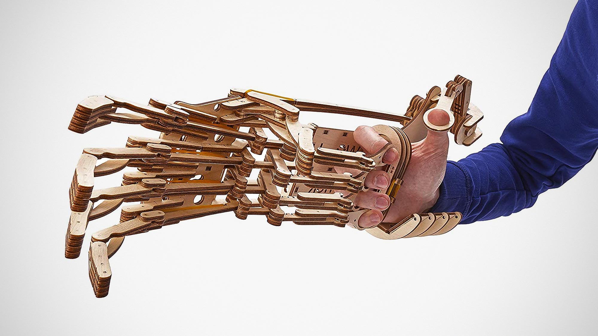 Buildable Wooden Robot Hand Is An Affordable Way To Cultivate ...