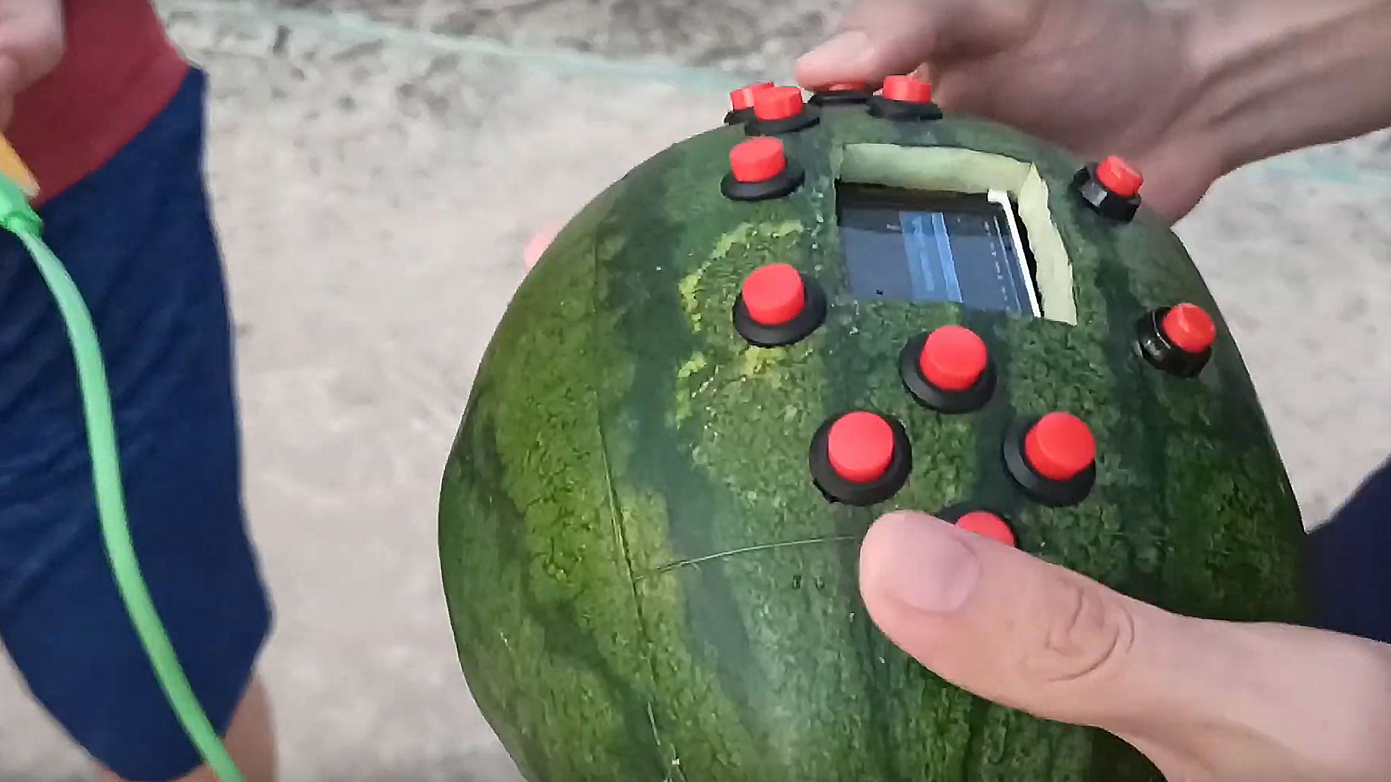 Behold! The World’s First Watermelon Game Boy And Yes, It’s A Real