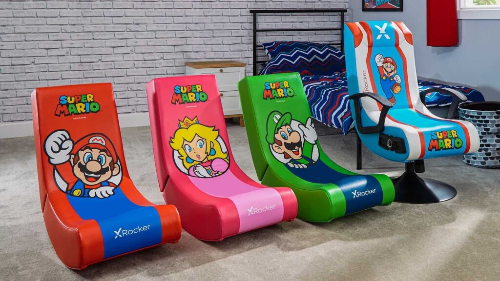 X Rocker Officially Licensed Nintendo Gaming Chairs