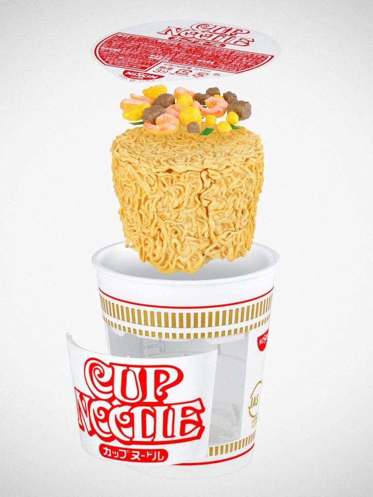 Bandai Best Hit Chronicle 1/1 Cup Noodle Model Kit