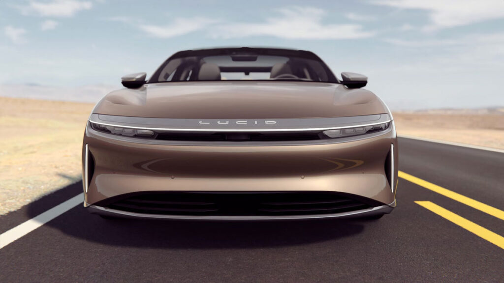 lucid air stock