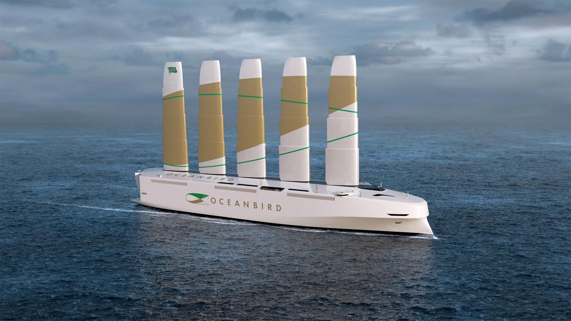 This Futuristic Cargo Vessel Is Powered By Telescopic Steel And 