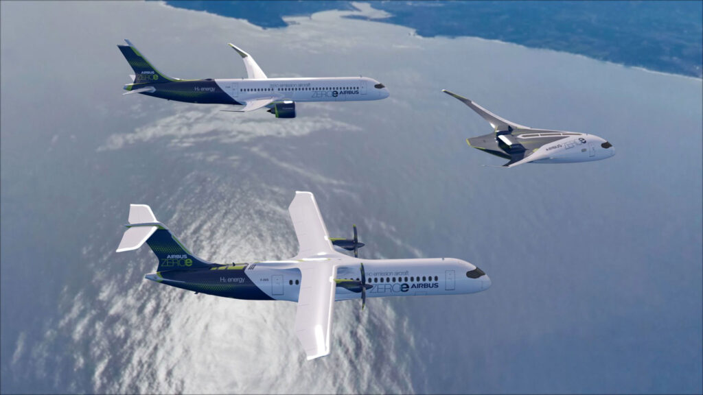 Airbus ZEROe Zero-emission Concept Aircraft