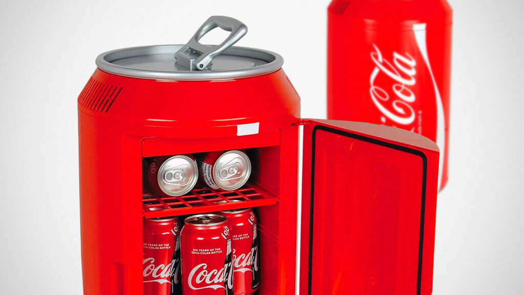 Coca-Cola Can-shaped Desktop Fridge