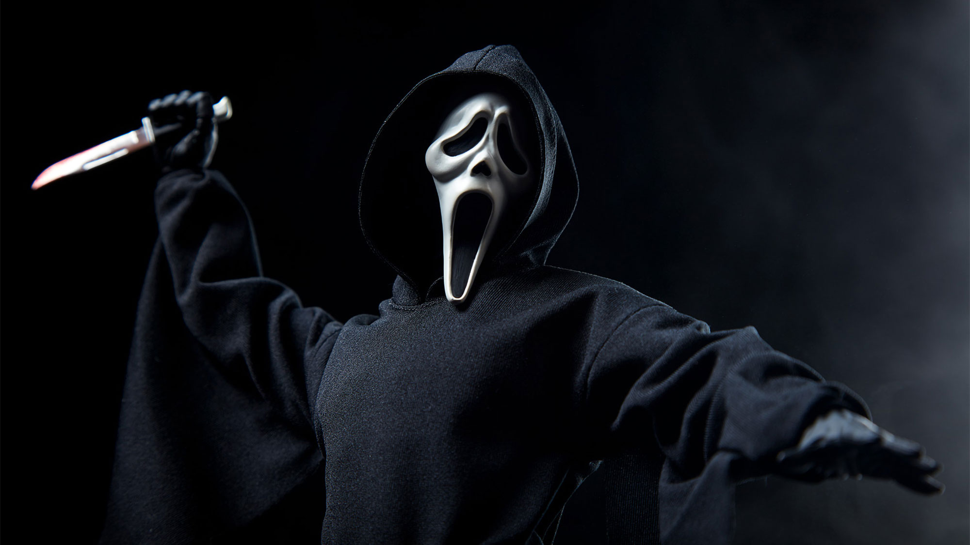 Scream s Ghost Face Sixth Scale Figure Is Ready To Stalk Your Shelves