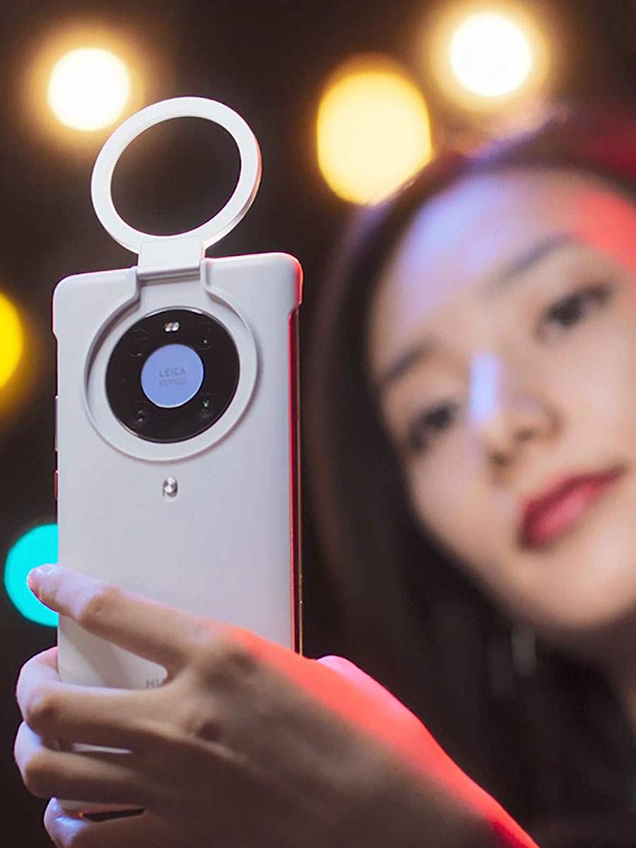 Huawei Mate 40Pro Ring Light Case