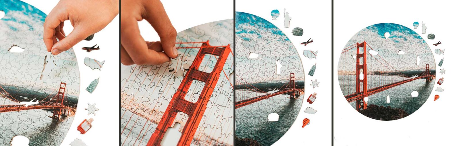 No Ordinary Wooden Jigsaw Puzzle Has The Most Irregular Puzzle Pieces