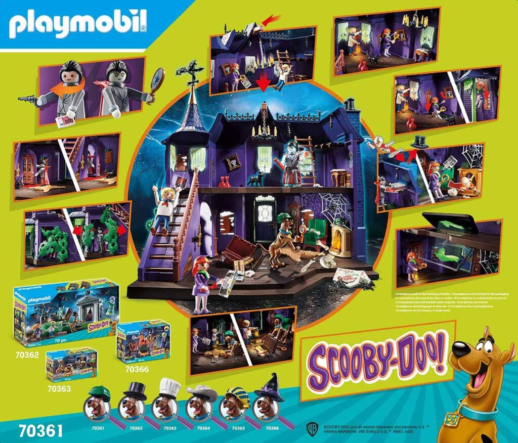 Playmobil Scooby-Doo Mystery Mansion Playset