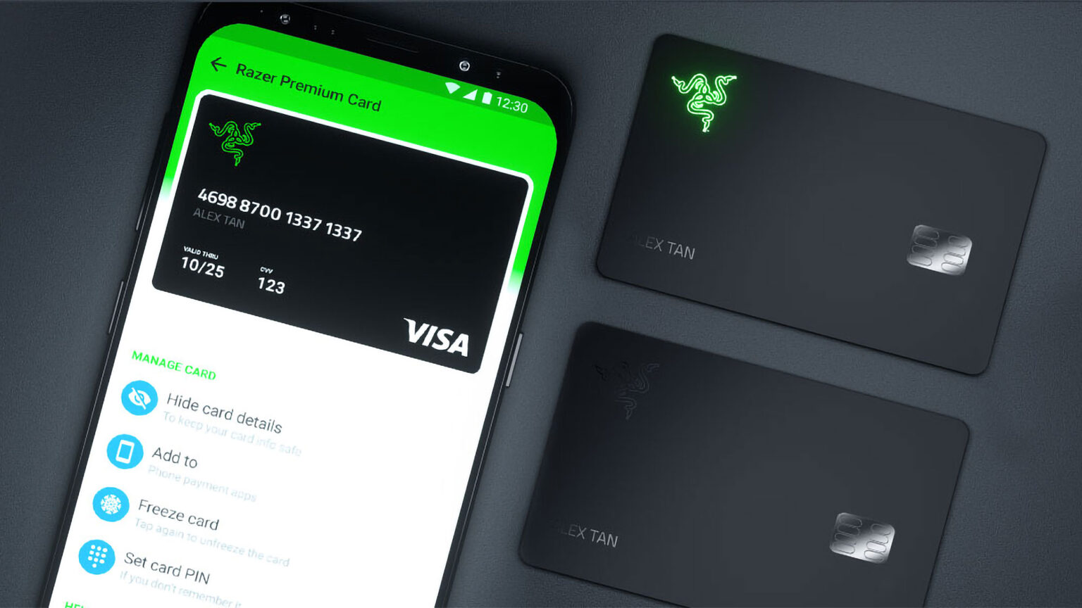 Razor Cardris Razer Card’s Premium Physical Card Will Light Up On Payments