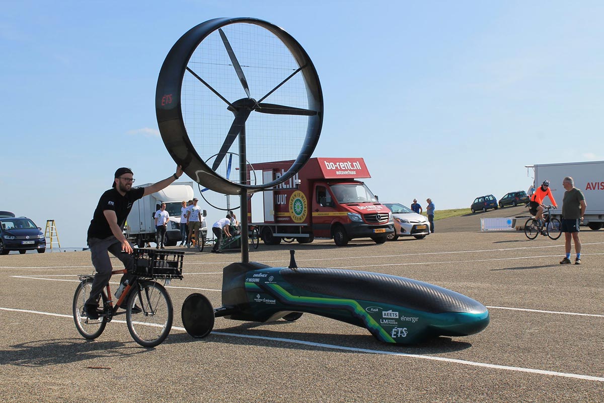 Folks, Meet The Chinook ETS. A Wind Powered Car By A Montrealbased