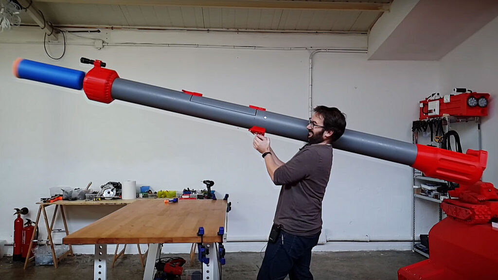 Giant NERF Bazooka by Ivan Miranda