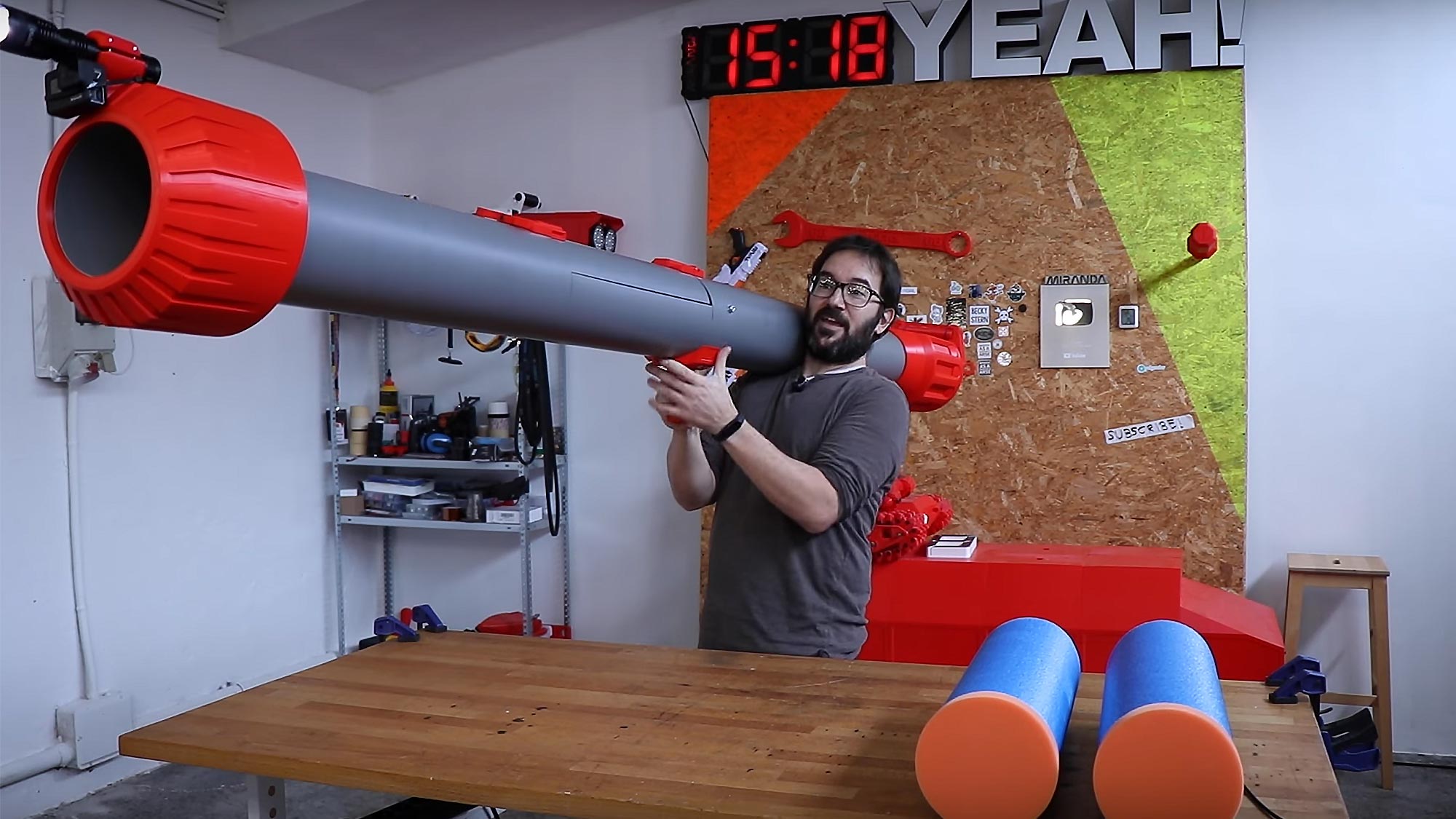 Giant NERF Bazooka by Ivan Miranda