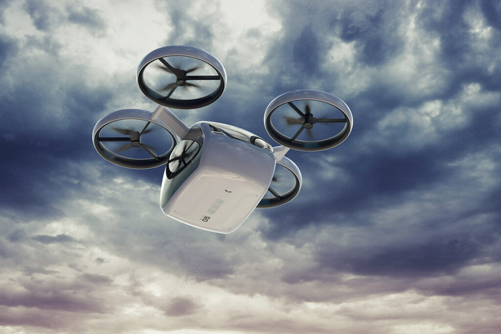 KITE Passenger Drone for Inter-city Transit