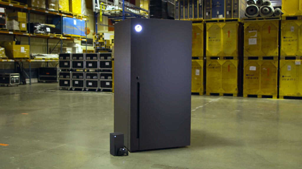 Microsoft Xbox Series X Fridge Revealed