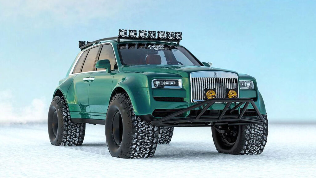 Rolls-Royce Cullinan Arctic Expedition Concept