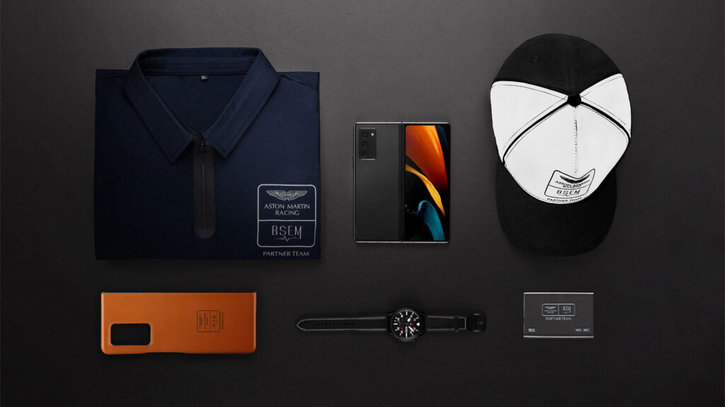 Samsung Galaxy Z Fold2 Aston Martin Racing Box Set