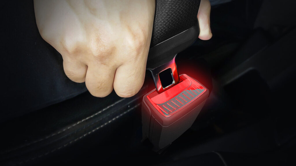 Skoda Illuminated Smart Seat Belt Buckle