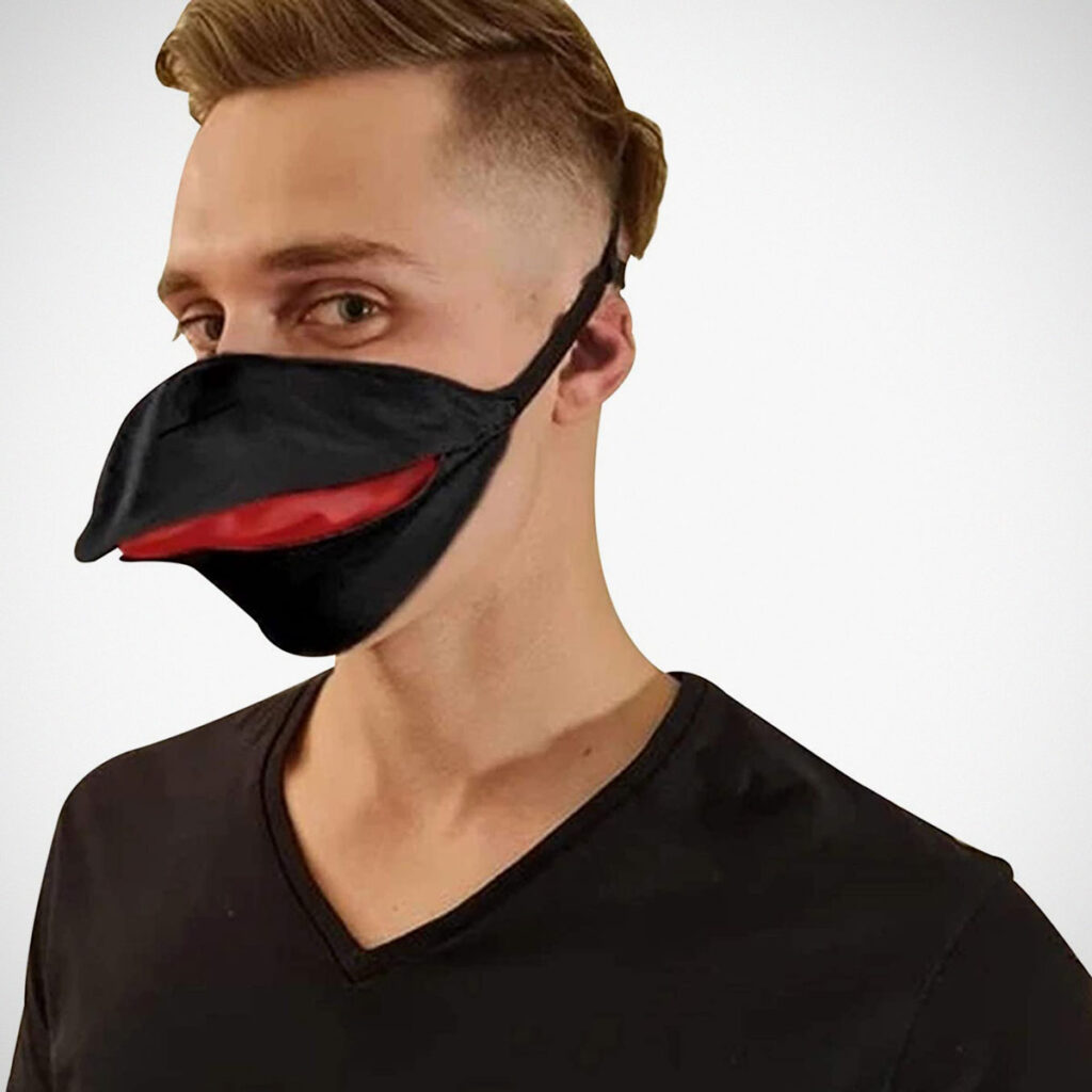 Intriguing And Fun “Talking” Bird Mask Has Moving Beak That Moves When ...