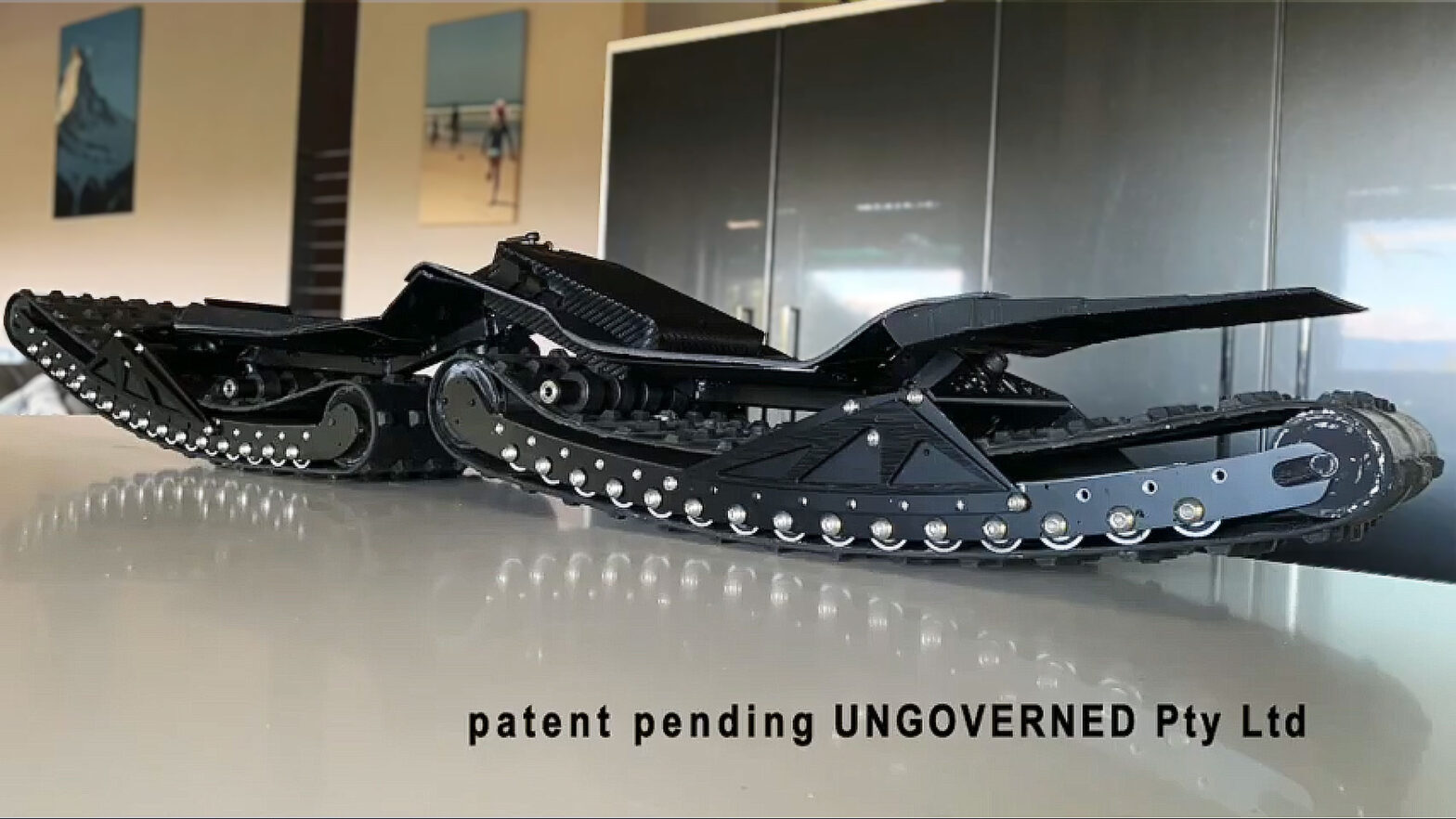 Ungoverned Presents Its Tracked Version Of Its Multi Wheels Electric