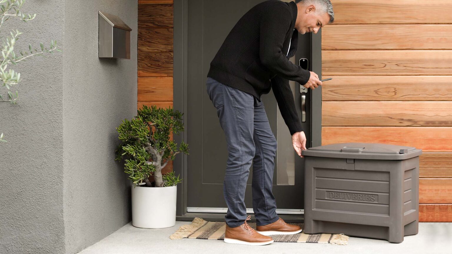 Yale’s Solution To Porch Pirates? Placing A Smart Delivery Box At Your