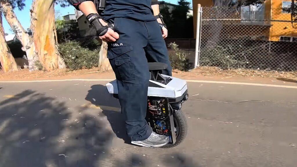 A Tesla Electric Wheel The Cyberwheel