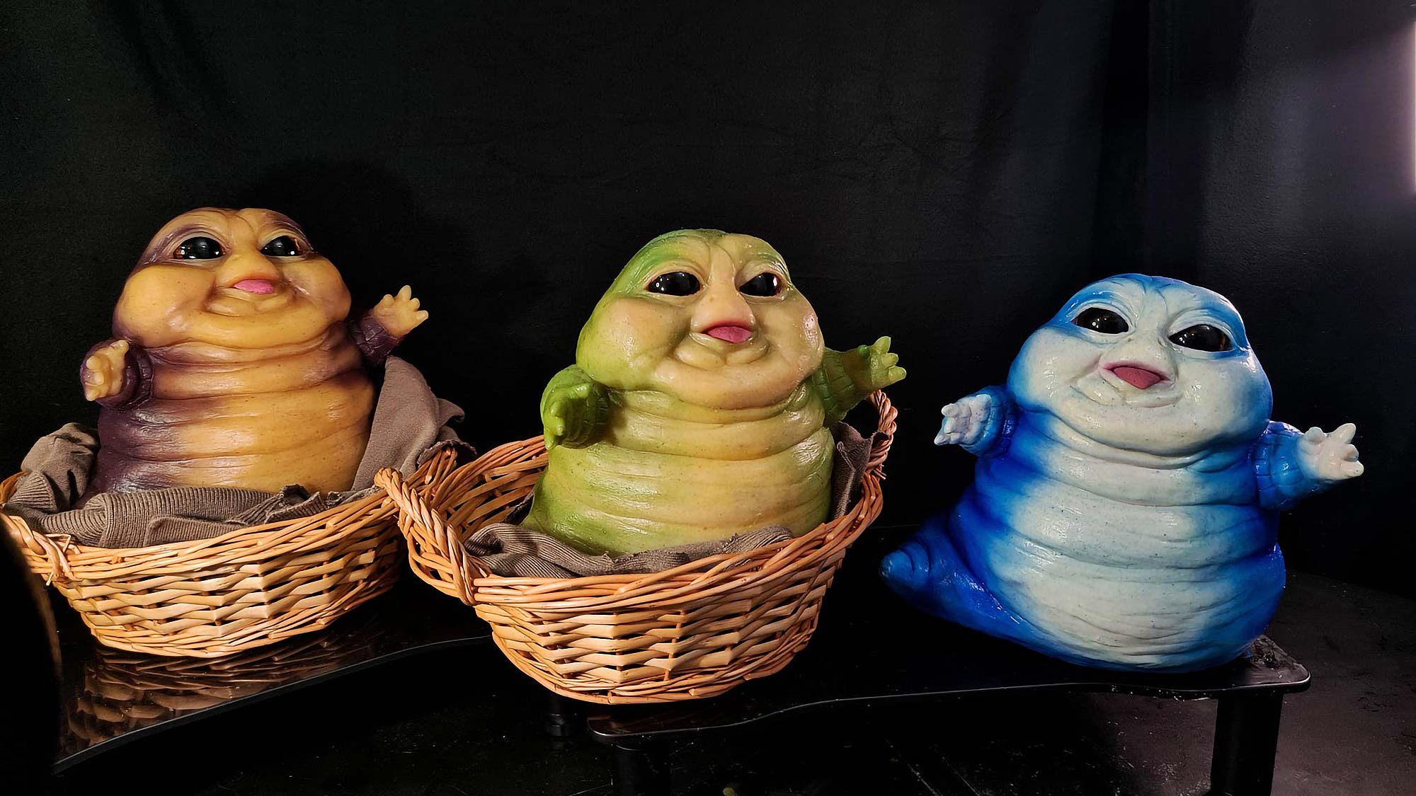 Baby Jabba the Hutt Sculpture by LoreCraft