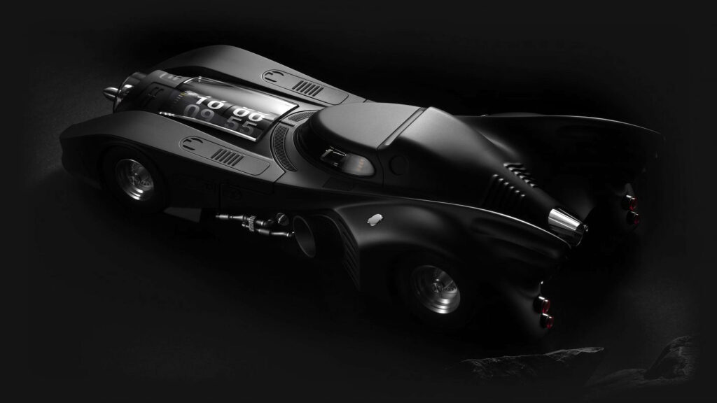 Batman x Kross Studio 1989 Batmobile Desk Clock