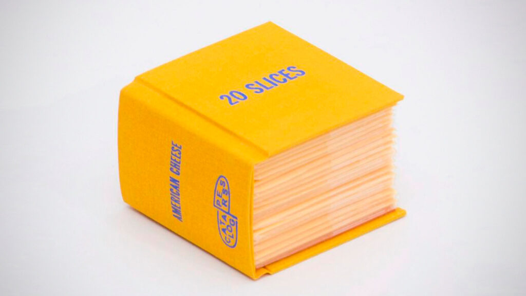 Book of 20 Slices of Cheese by Ben Denzer