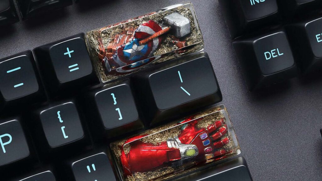 Drop + Marvel Infinity Saga Artisan Keycap