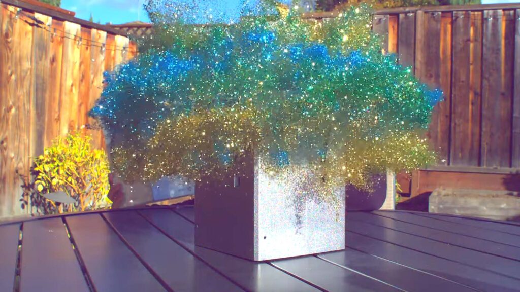 Glitter Bomb 3.0 by Mark Rober