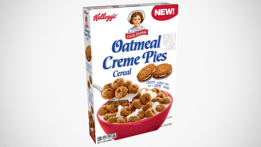 Kellogg’s Little Debbie Oatmeal Creme Pies Cereal